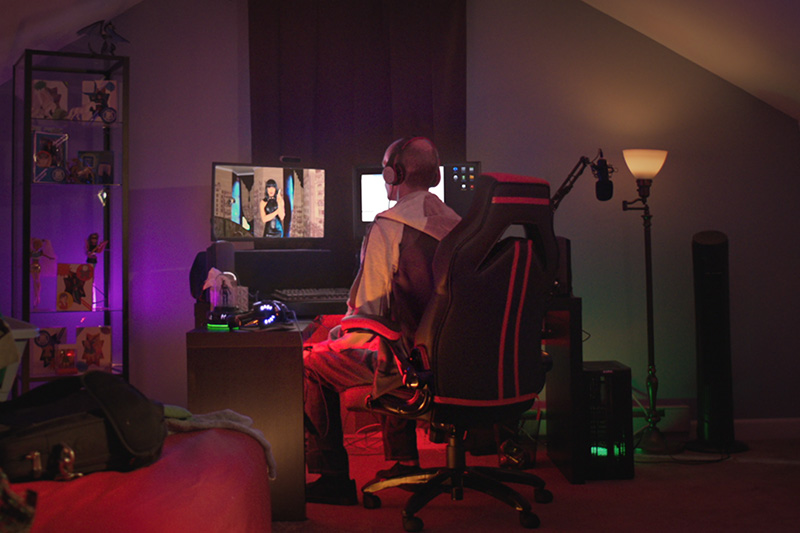 Episodic still from the true crime documentary CTRL+ALT+DESIRE