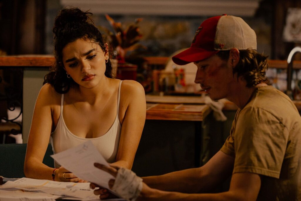 Paulina Chávez & Jacob Lofland in Landman