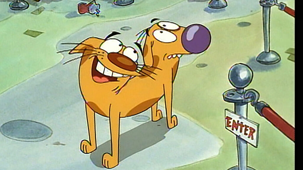 Animated characters in CatDog