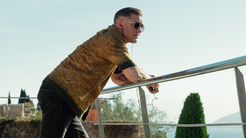 Tom Hardy as Harry Da Souza in MobLand Season 2
