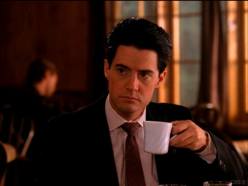 Kyle MacLachlan plays Special Agent Dale Cooper in Twin Peaks
