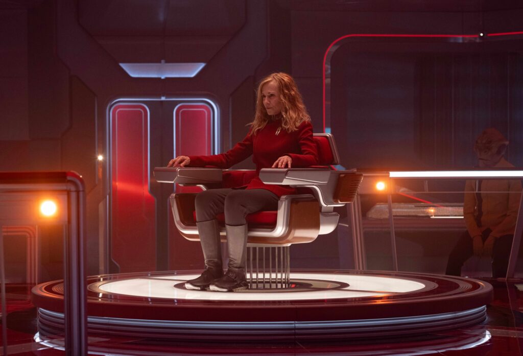 Holly Hunter as Nahla Ake in Star Trek: Starfleet Academy
