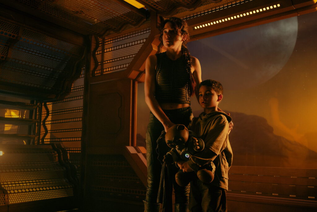 Tatiana Maslany as Caleb Mir’s mother in Star Trek: Starfleet Academy