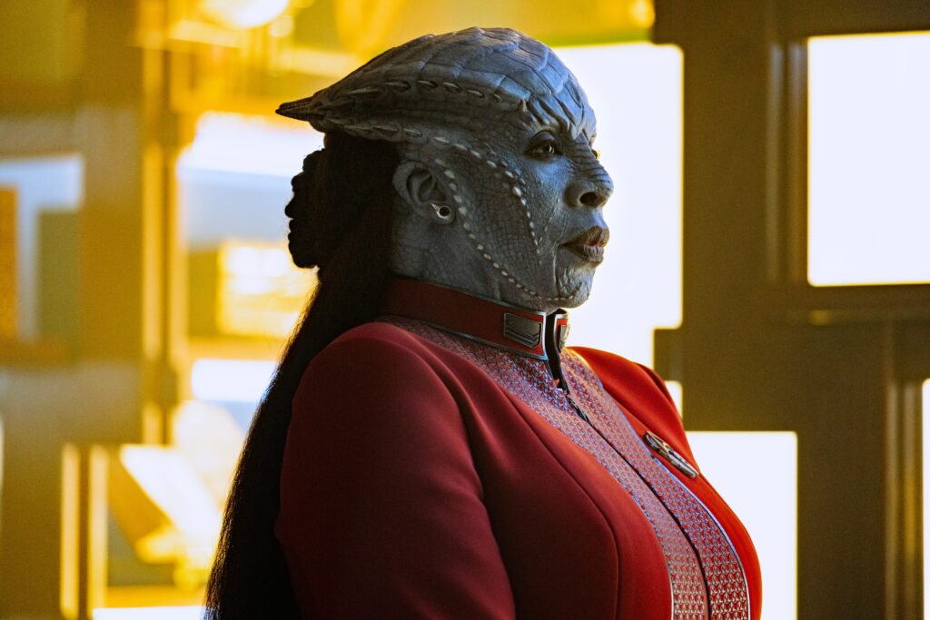 Gina Yashere as Lura Thok in Star Trek: Starfleet Academy
