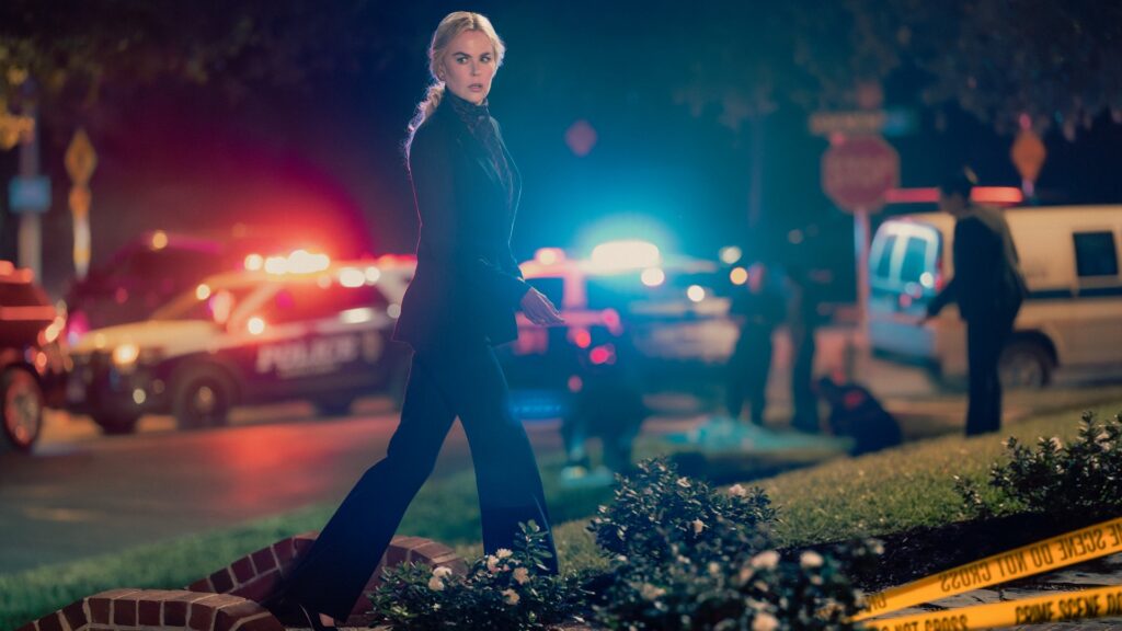 Nicole Kidman as Kaitlyn in Lioness, episode 2, season 3, streaming on Paramount+, 2026. Photo Credit: Emerson Miller/Paramount+