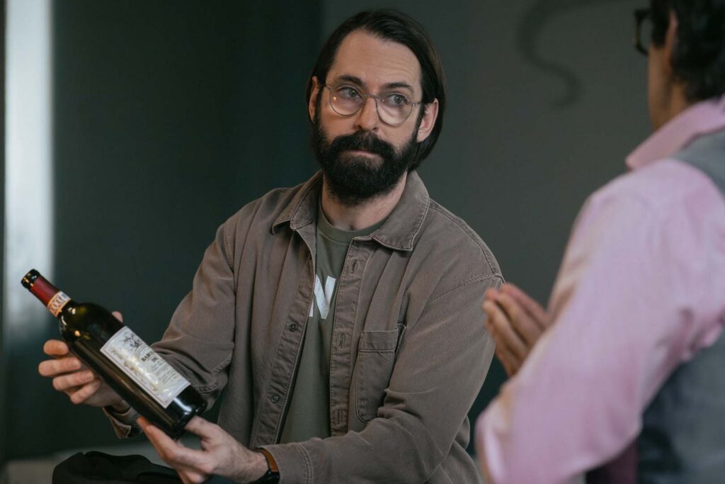 Martin Starr as Bodhi in Tulsa King, episode 2, season 4, streaming on Paramount+, 2026. Photo Credit: Steve Swisher/Paramount+