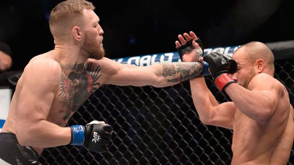 Conor McGregor Eddie Alvarez at UFC 205