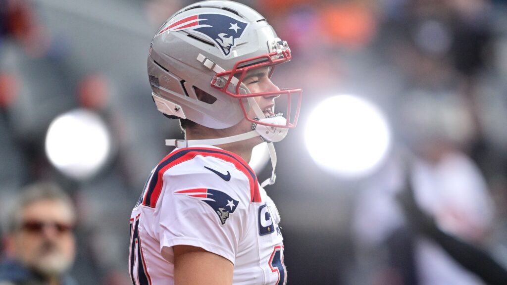 Drake Maye of the New England Patriots