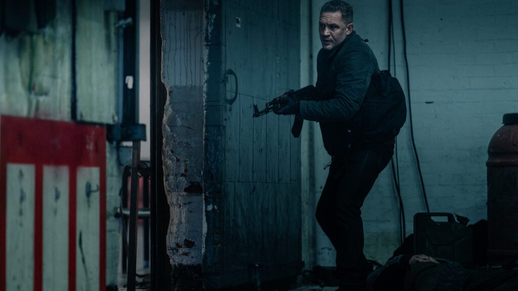 Tom Hardy as Harry in MobLand
