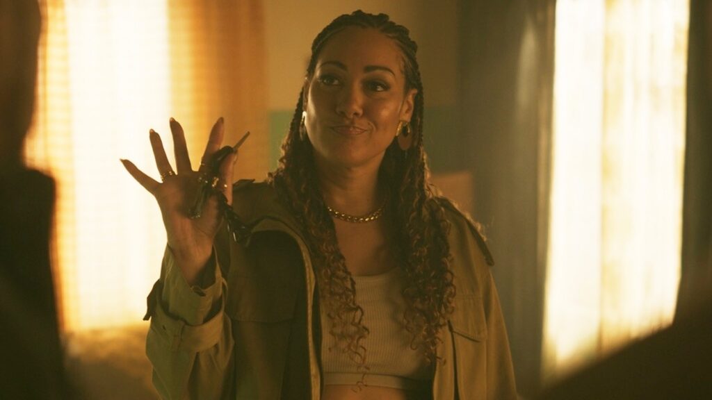 Cynthia Kaye McWilliams as Cathy Montgomery in Average Joe