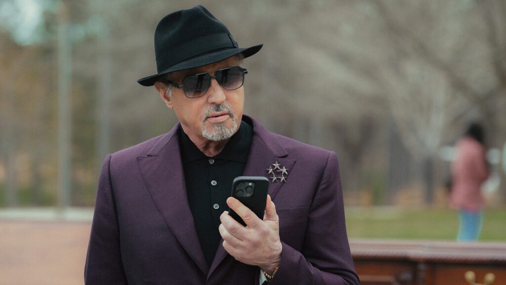 Sylvester Stallone as Dwight Manfredi in Tulsa King