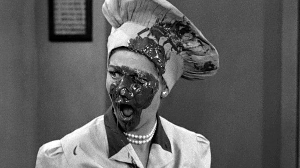 Lucille Ball as Lucy in I Love Lucy