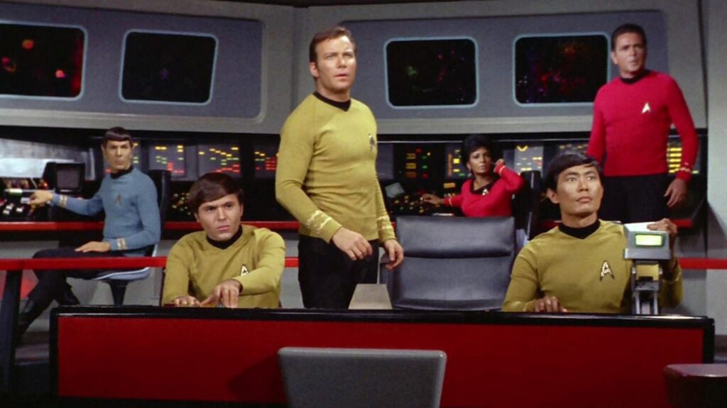 Star Trek the original series bridge