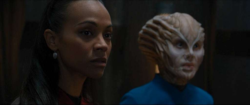 Zoe Saldana in Star Trek Beyond