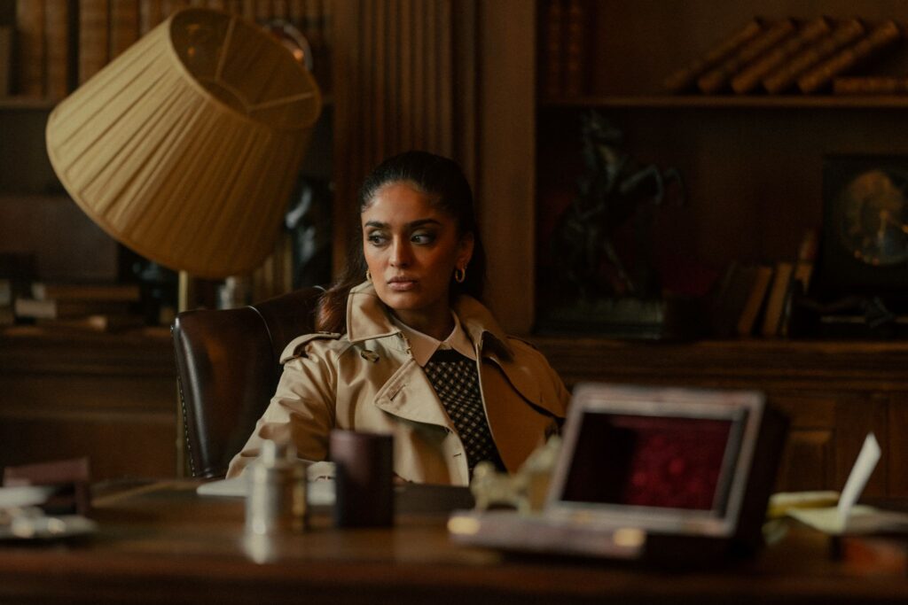 Mandeep Dhillon as Seraphina Harrigan in MobLand