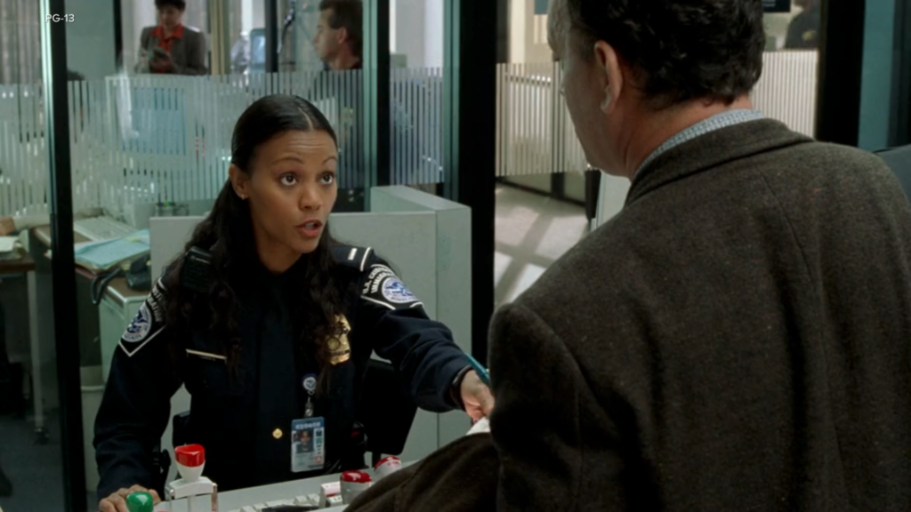 The Terminal starring Zoe Saldana