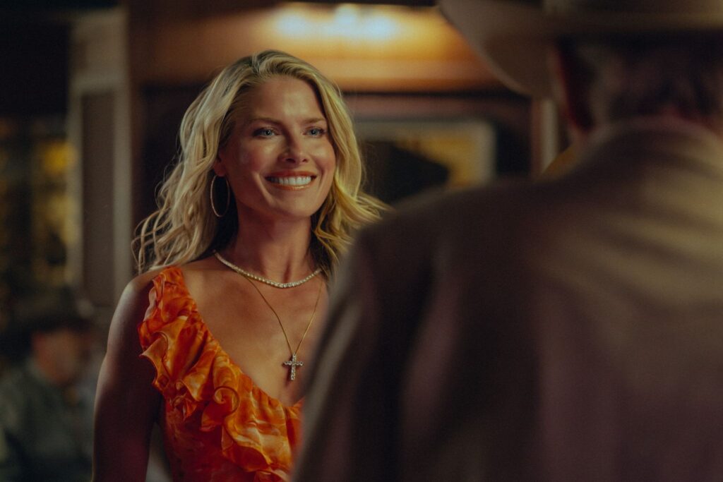 Ali Larter as Angela in Landman