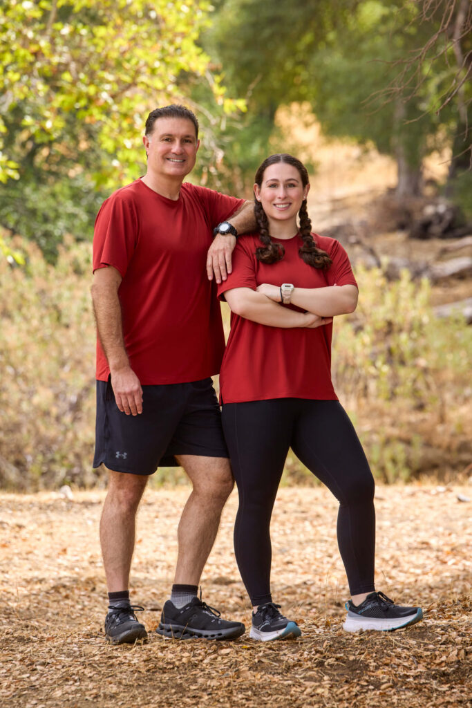Anuar Tager and Andrea Tager Ballesca in The Amazing Race Season 39