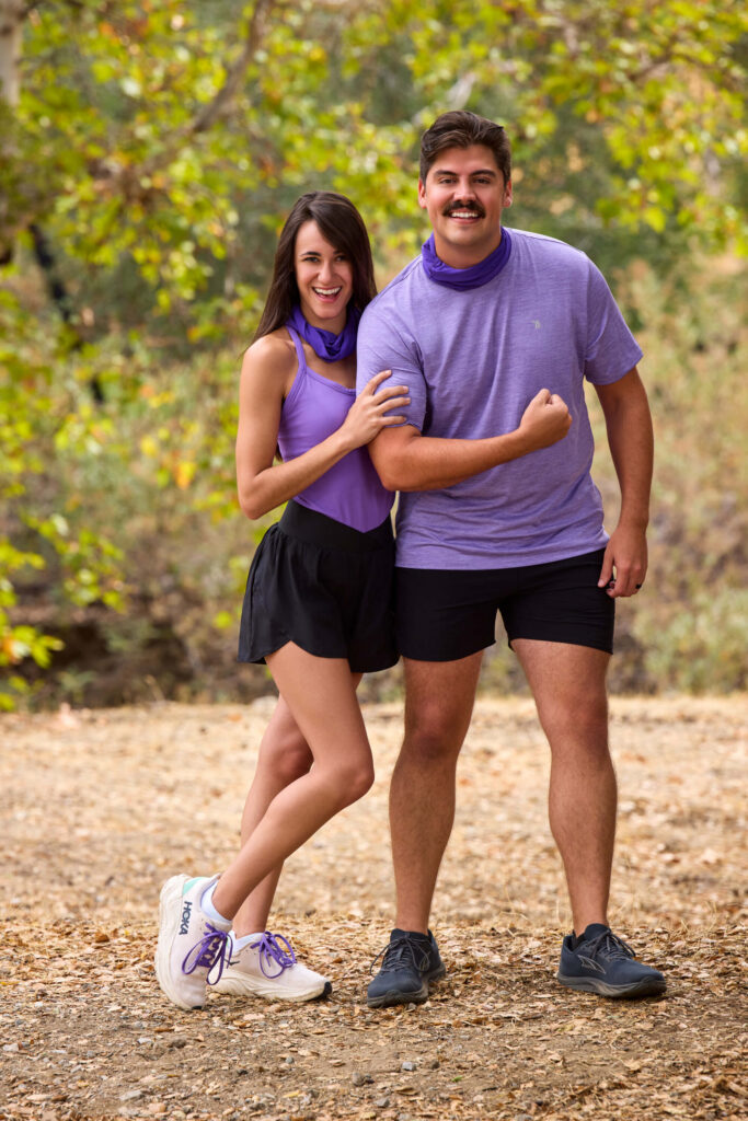 Erin Taylor and Javi Vintimilla in The Amazing Race Season 39