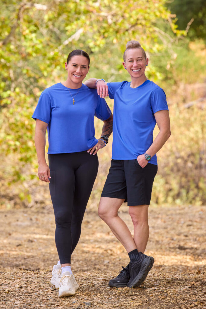 Ali Krieger and Joanna Lohman in The Amazing Race Season 39