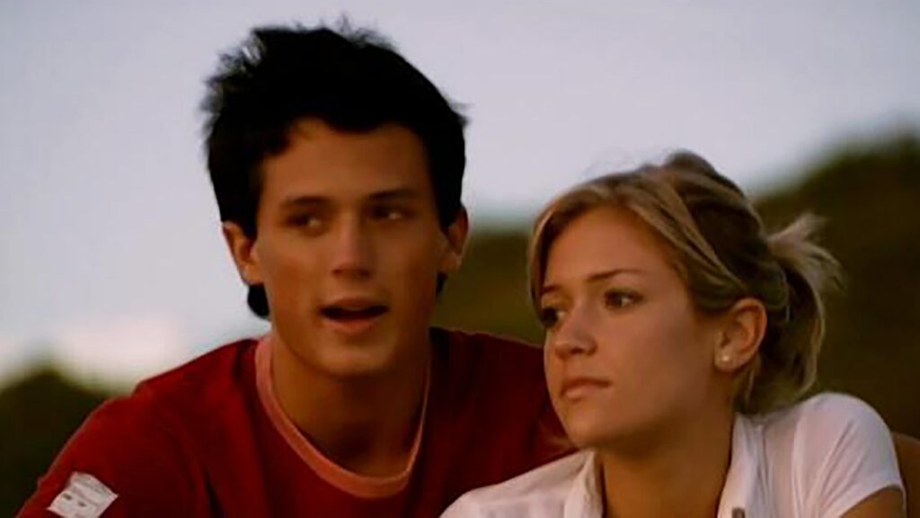 Kristin Cavallari and Stephen Colletti in MTV's Laguna Beach on Paramount+