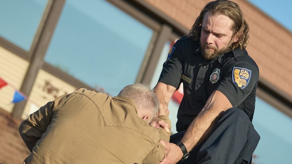Max Thieriot stars as Bode Leone in Fire Country