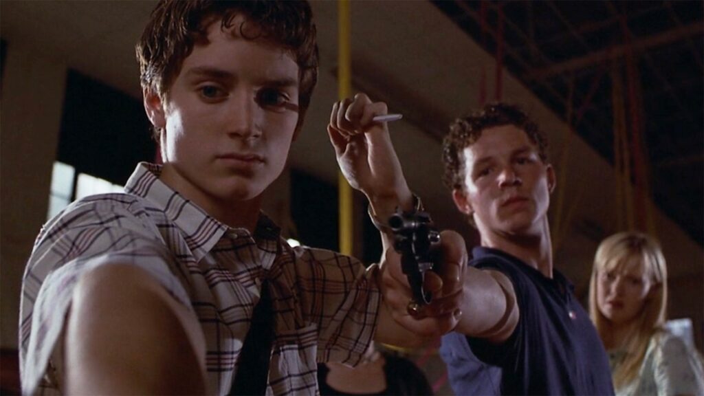 The Faculty starring Elijah Wood, Josh Hartnett, Jordana Brewster, Clea Duvall, Shawn Hatosy and Usher