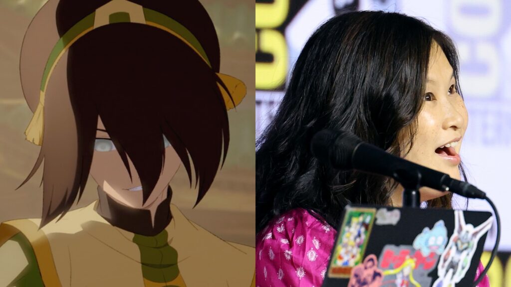 Dionne Quan as Toph in Avatar Aang: The Last Airbender