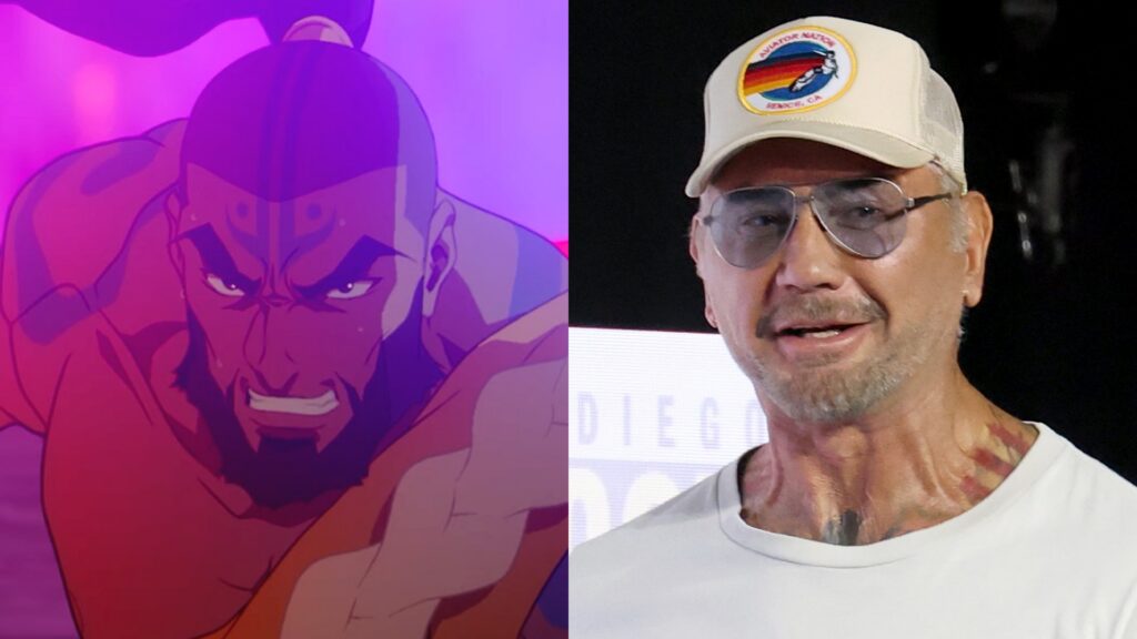 Dave Bautista as Tagah in Avatar Aang: The Last Airbender