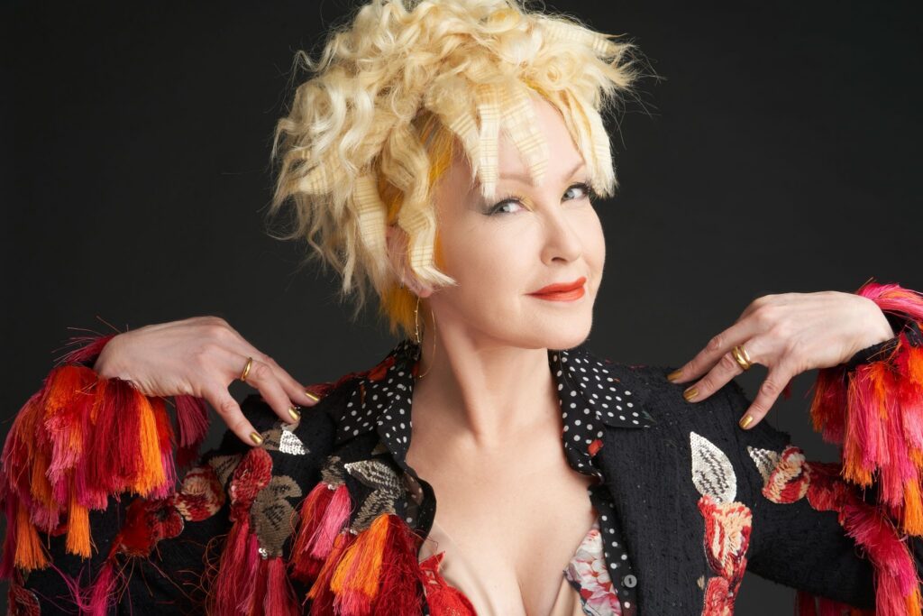 Cyndi Lauper of Let the Canary Sing