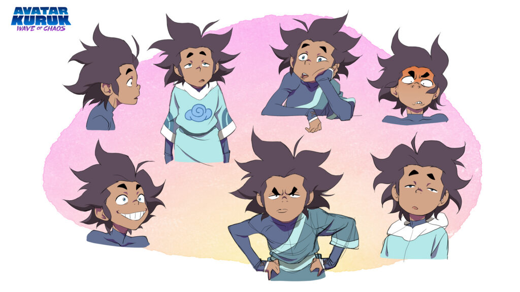 Kuruk Character Art for Avatar Kuruk: Wave of Chaos