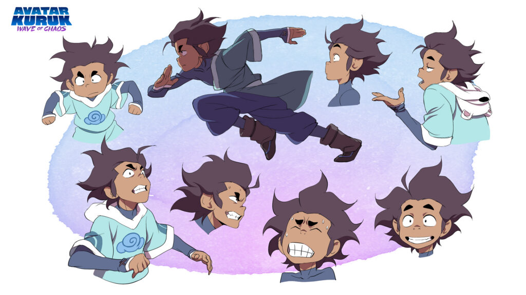 Kuruk Character Art for Avatar Kuruk: Wave of Chaos