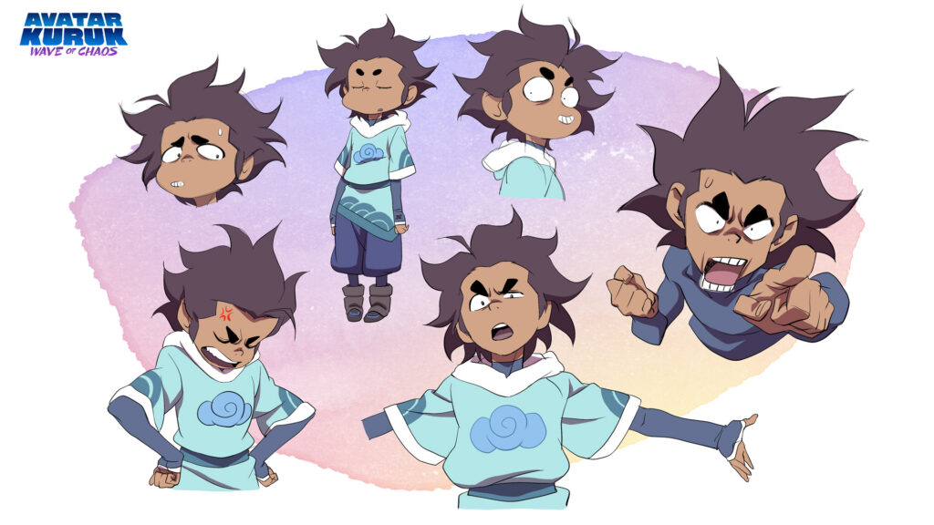 Kuruk Character Art for Avatar Kuruk: Wave of Chaos