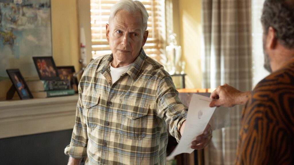 Mark Harmon as Leroy Jethro Gibbs in NCIS: Origins Season 3