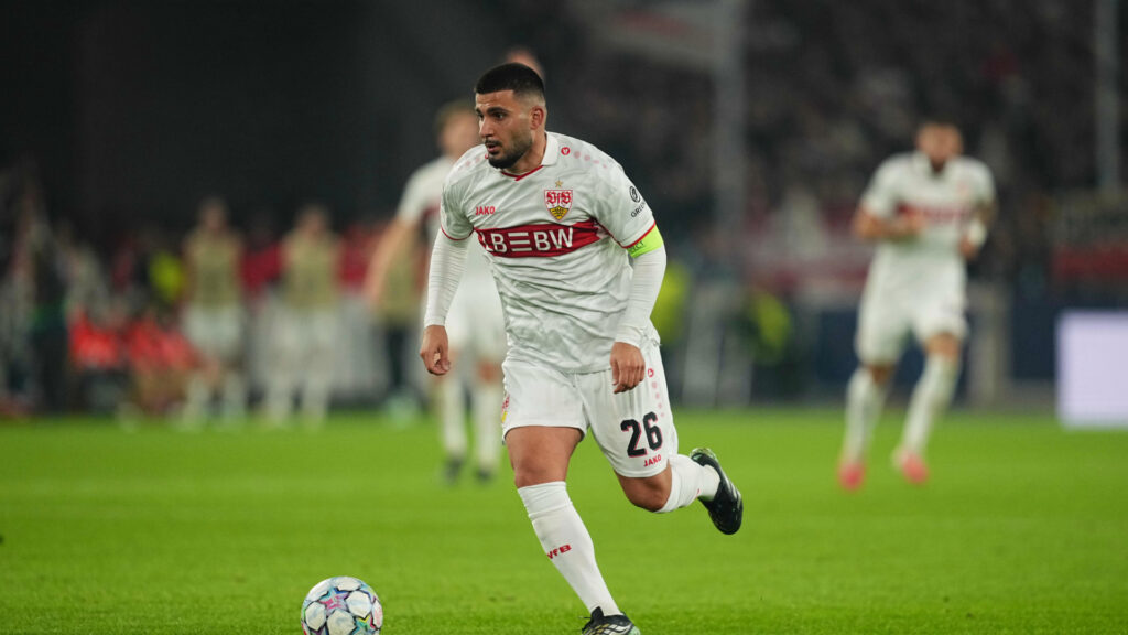 Deniz Undav (VFB Stuttgart) during League Phase, UEFA Champions League, VfB Stuttgart and Atlético Madrid at MHPArena, Stuttgart, Germany on October 20 2026