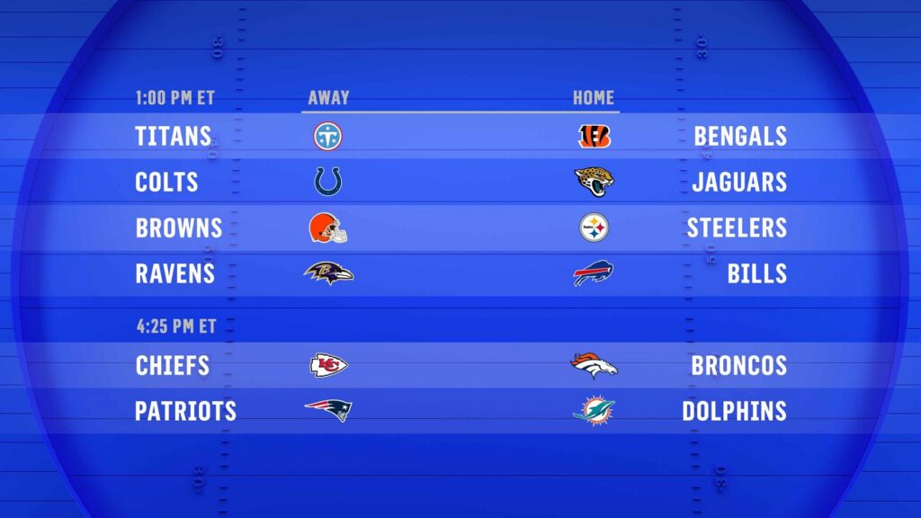 NFL on CBS Week 8 schedule for 2026 NFL season