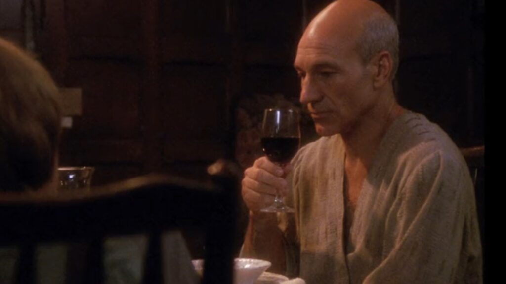 Patrick Stewart as Jean-Luc Picard in Star Trek: The Next Generation