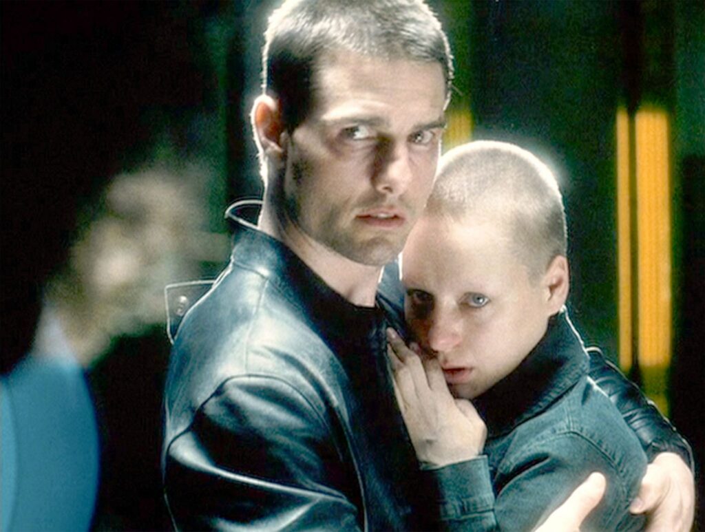 Tom Cruise as John Anderton in Minority Report