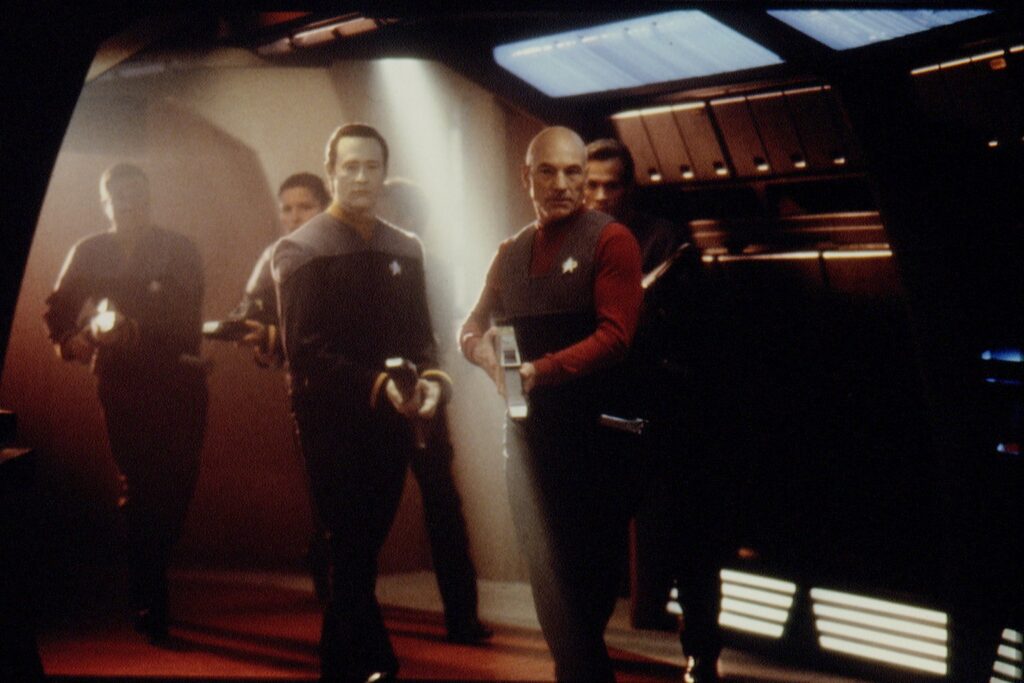 Star Trek: The Motion Picture with Patrick Stewart as Jean-Luc Picard and Brent Spiner as Data