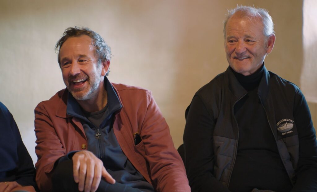 Chris O’Dowd and Bill Murray in A Course Called Ireland