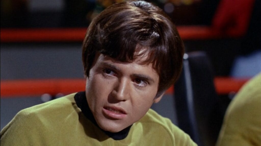 Walter Koenig as Chekov in Star Trek