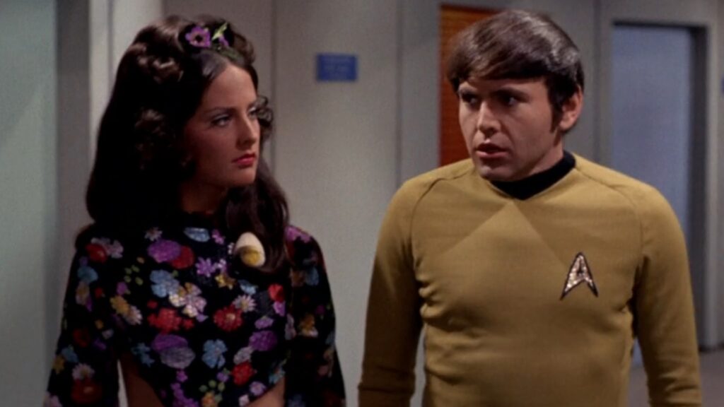 Walter Koenig as Chekov in Star Trek
