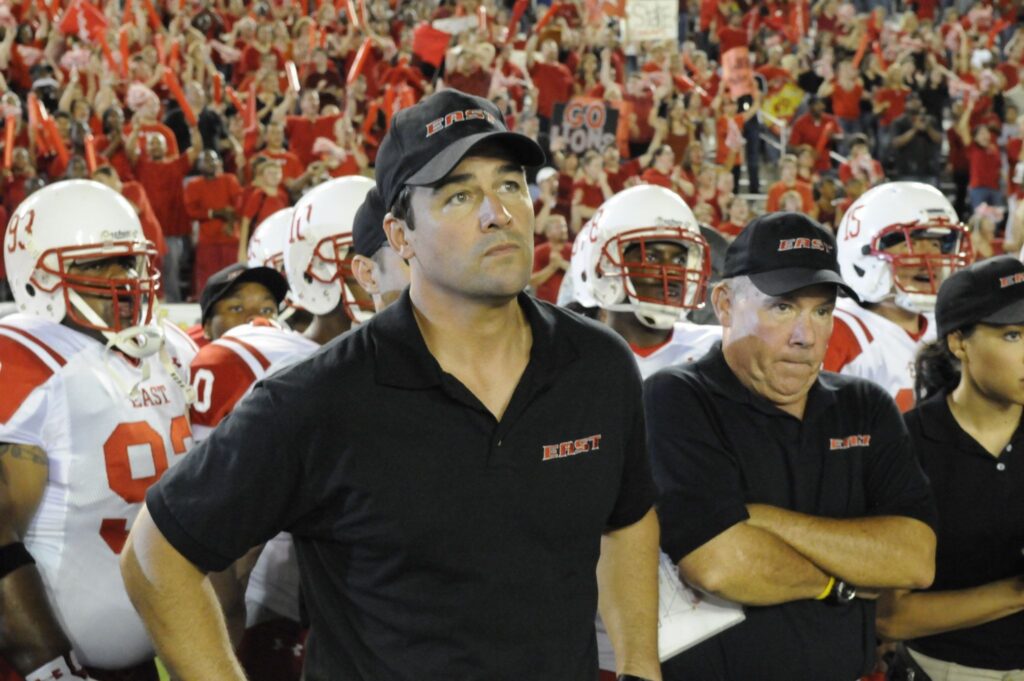 Kyle Chandler as Coach Eric Taylor in Friday Night Lights