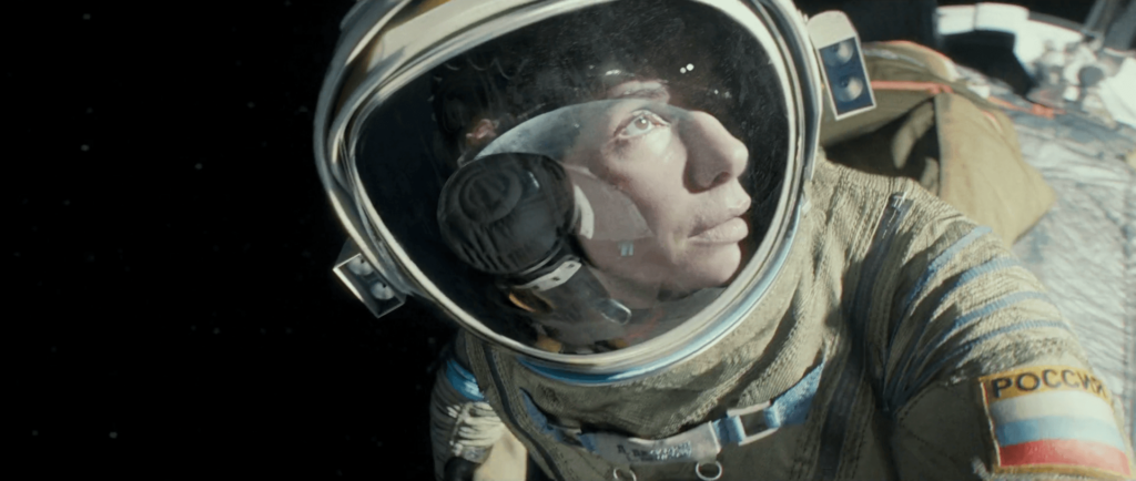 Sandra Bullock as Ryan Stone in Gravity