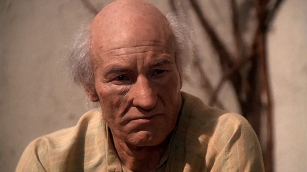 Patrick Stewart as Jean-Luc Picard in Star Trek: The Next Generation